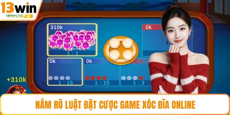 Nắm rõ luật đặt cược game Xóc Đĩa Online