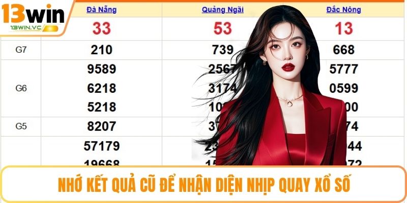 Nhớ kết quả cũ để nhận diện nhịp quay xổ số